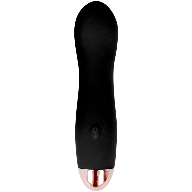DOLCE VITA - RECHARGEABLE VIBRATOR ONE BLACK 7 SPEED DOLCE VITA - 3