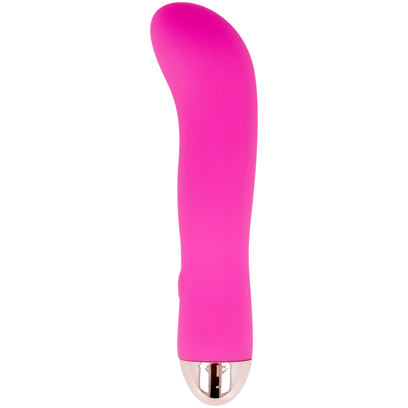 DOLCE VITA - RECHARGEABLE VIBRATOR TWO PINK 7 SPEEDS DOLCE VITA - 2