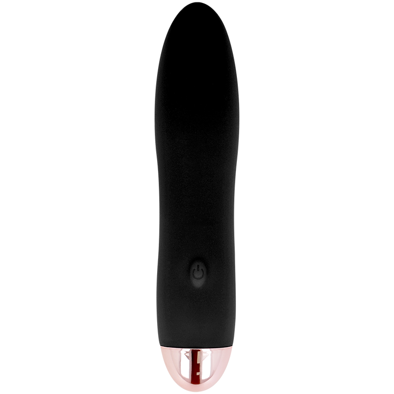 DOLCE VITA - RECHARGEABLE VIBRATOR FOUR BLACK 7 SPEEDS DOLCE VITA - 2