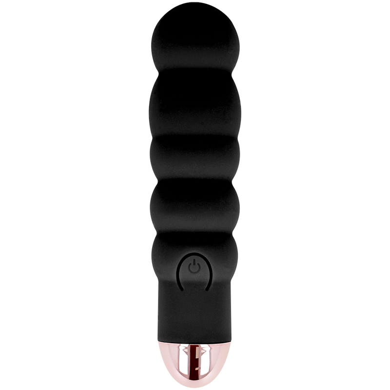 DOLCE VITA - RECHARGEABLE VIBRATOR SIX BLACK 7 SPEEDS DOLCE VITA - 2