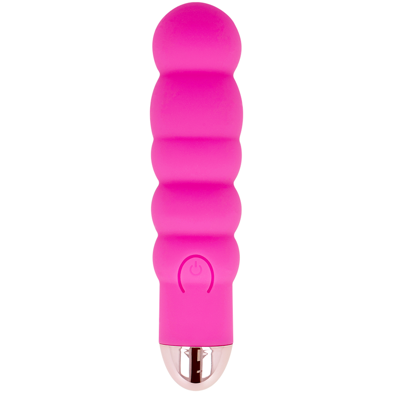 DOLCE VITA - RECHARGEABLE VIBRATOR SIX PINK 7 SPEEDS DOLCE VITA - 2