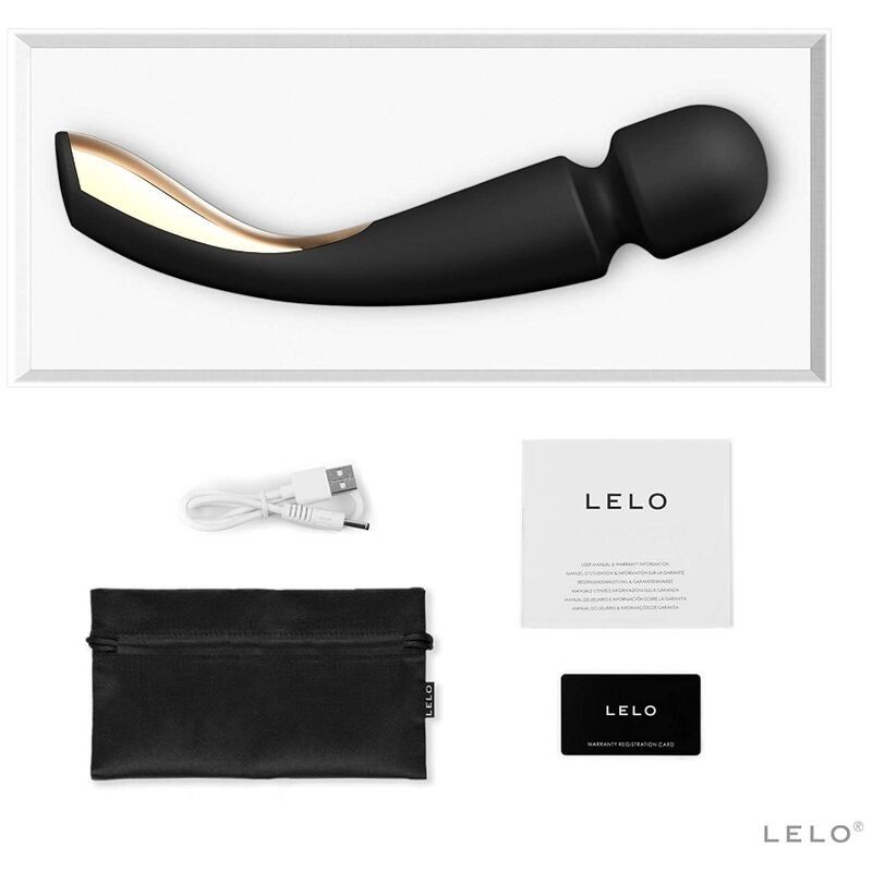 LELO - SMART MEDIUM WAND 2 BLACK MASSAGER LELO - 5