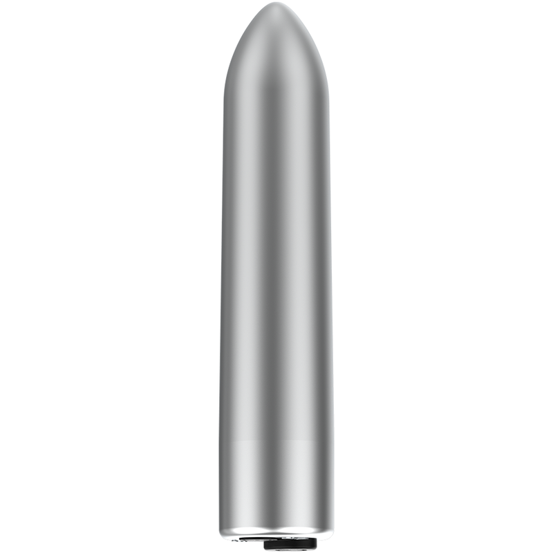 OHMAMA - VIBRATING BULLET 10 VIBRATION MODES SILVER OHMAMA STIMULATING - 2