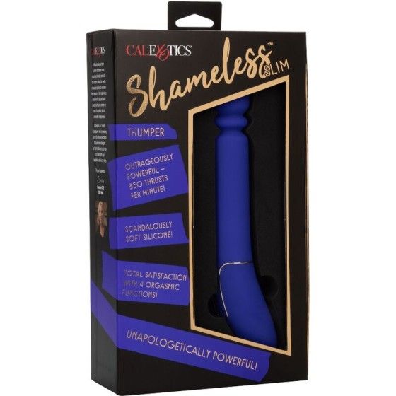 CALIFORNIA EXOTICS - SHAMELESS SLIM THUMPER - BLUE CALIFORNIA EXOTICS - 8