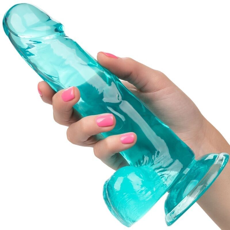 CALIFORNIA EXOTICS - SIZE QUEEN DILDO BLUE 15.3 CM CALIFORNIA EXOTICS - 4