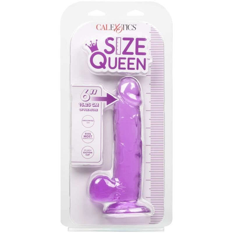 CALIFORNIA EXOTICS - SIZE QUEEN DILDO PURPLE 15.3 CM CALIFORNIA EXOTICS - 4