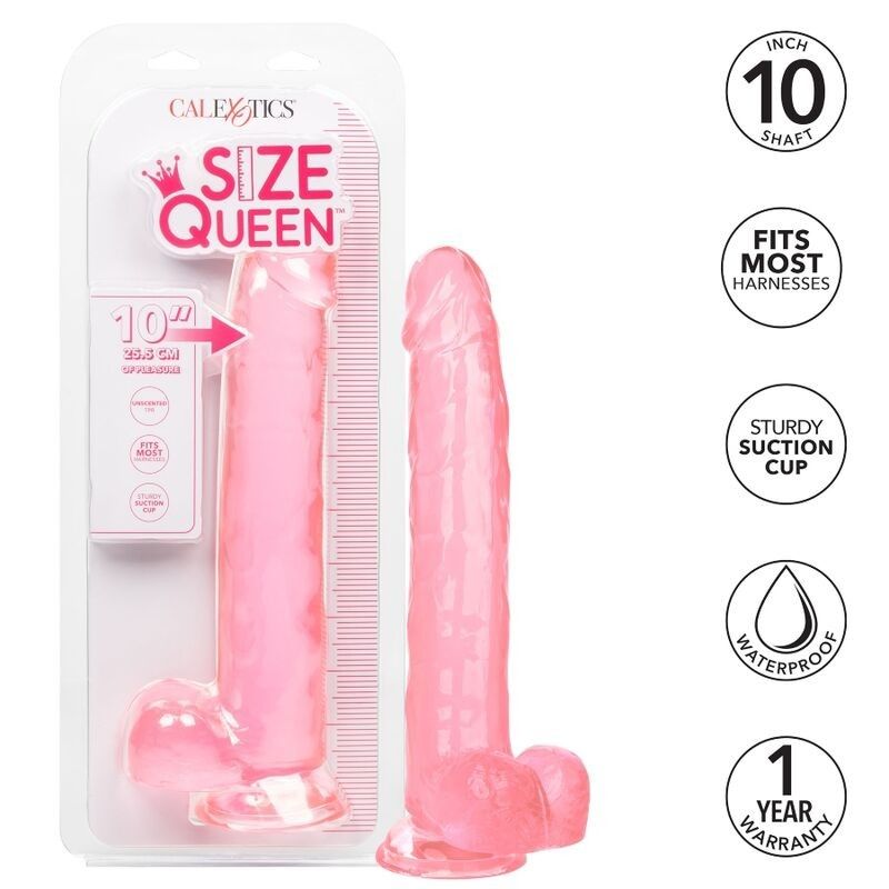 CALIFORNIA EXOTICS - SIZE QUEEN DILDO PINK 25.5 CM CALIFORNIA EXOTICS - 2