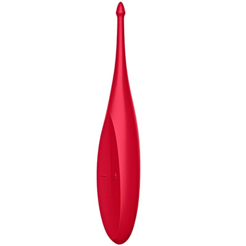 SATISFYER - TWIRLING FUN TIP VIBRATOR RED SATISFYER VIBRATOR - 1