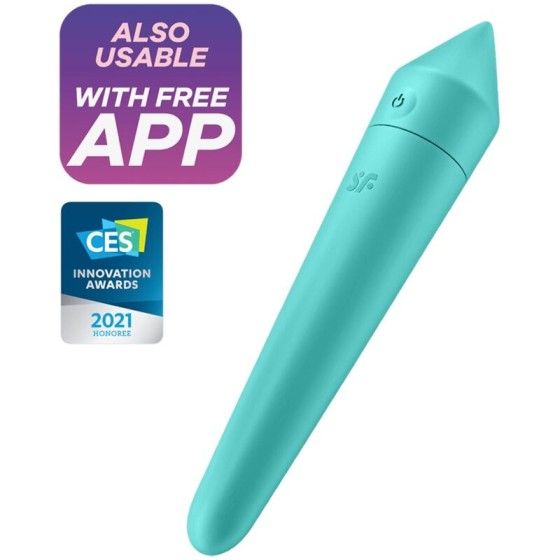 SATISFYER - ULTRA POWER BULLET 8 TURQUOISE SATISFYER CONNECT - 1