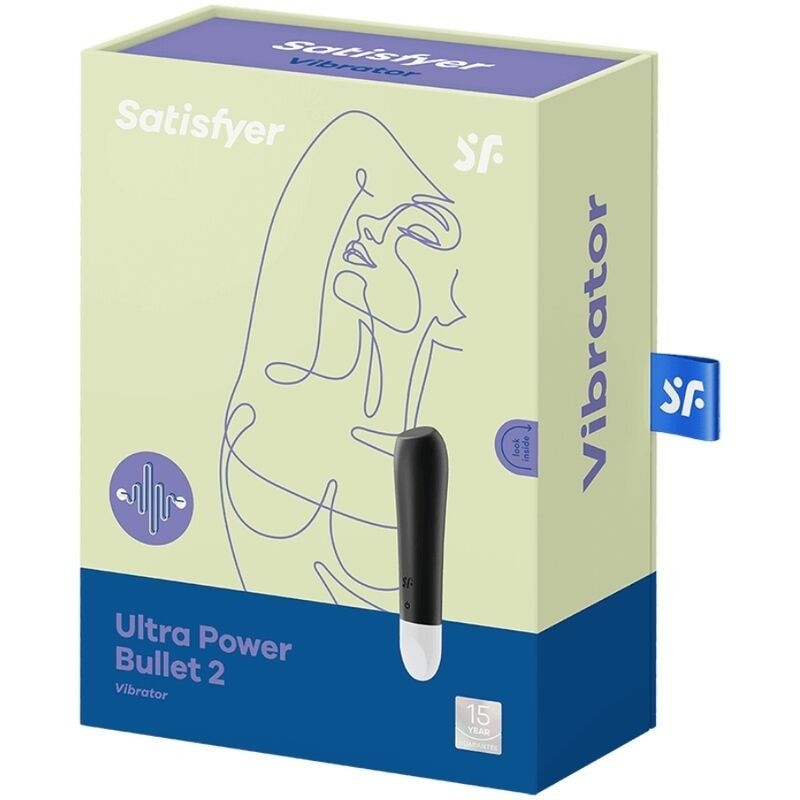 SATISFYER - ULTRA POWER BULLET 2 BLACK SATISFYER VIBRATOR - 3