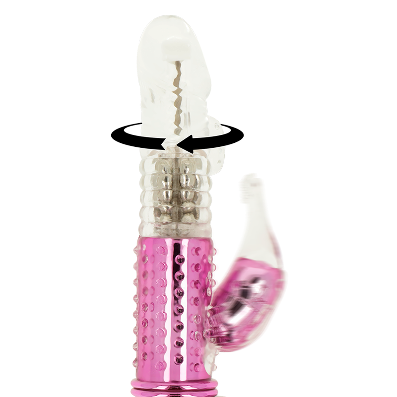 OHMAMA - VIBRATOR WITH ROTATION FUNCTION AND CLITORIS STIMULATOR OHMAMA VIBRATORS - 2