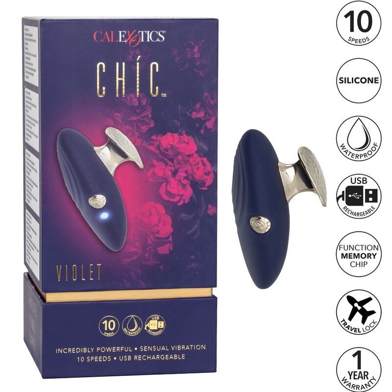 CALIFORNIA EXOTICS - CHIC VIOLET STIMMULATOR 10 SPEEDS CALIFORNIA EXOTICS - 2