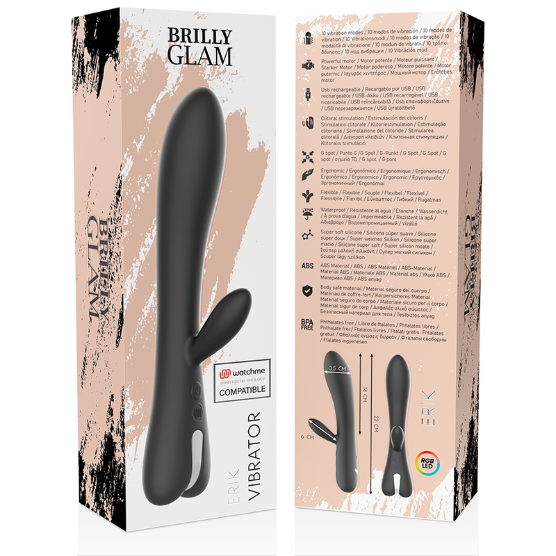 BRILLY GLAM - ERIK VIBRATOR WATCHME WIRELESS TECHNOLOGY COMPATIBLE BRILLY GLAM - 12