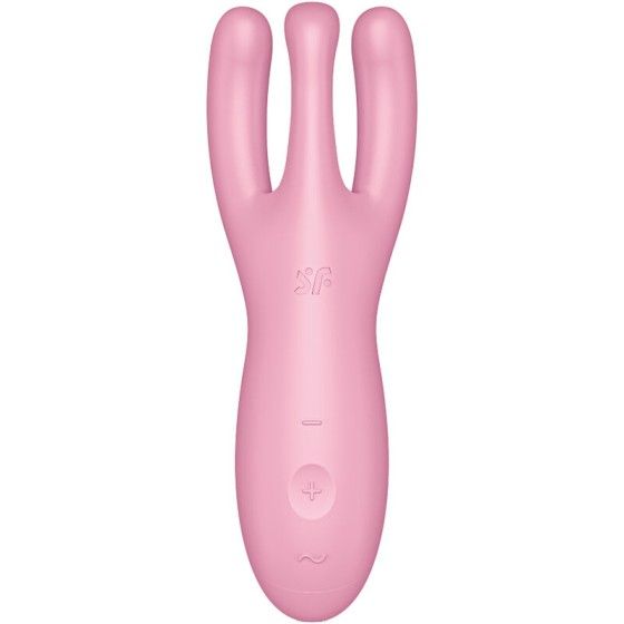 SATISFYER - THREESOME 4 VIBRATOR APP PINK  - 2