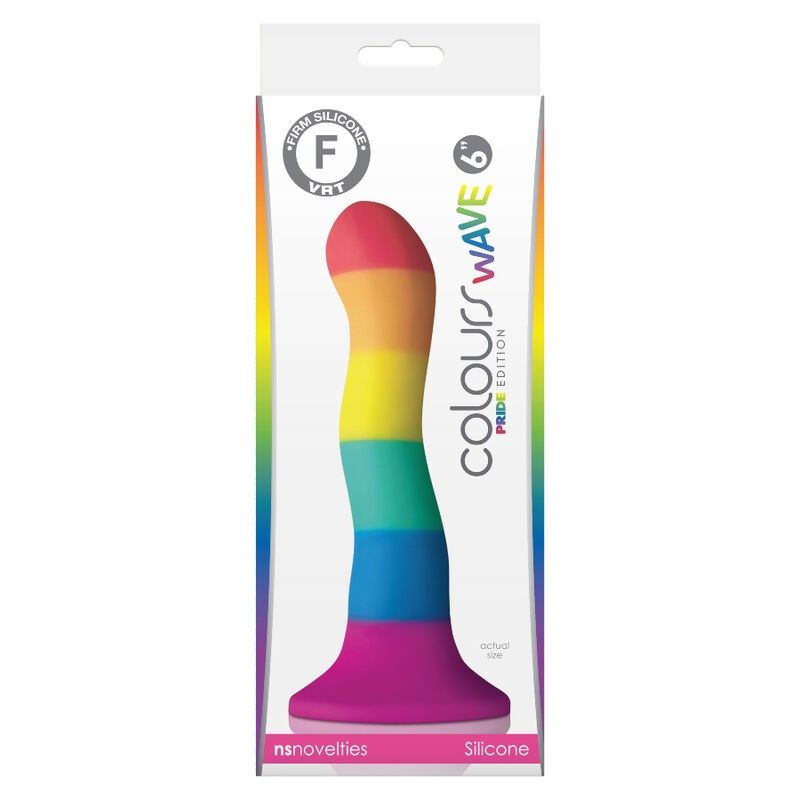 PRIDE - LGBT FLAG DILDO WAVE 17 CM PRIDE - 2