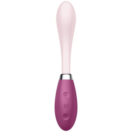 SATISFYER - G-SPOT FLEX 3 MULTI VIBRATOR RED SATISFYER VIBRATOR - 2