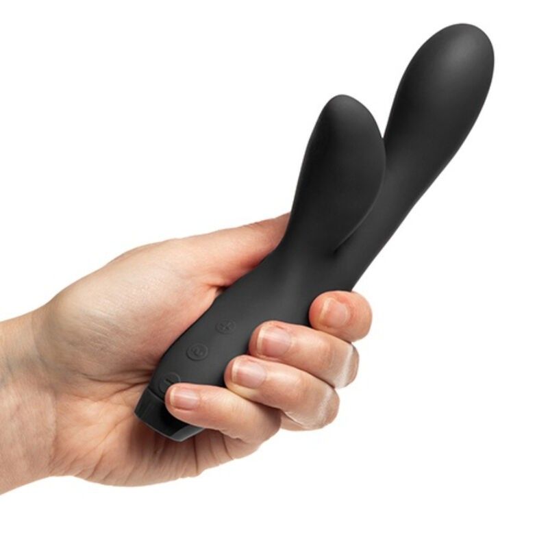 JE JOUE - HERA FLEX RABBIT VIBRATOR - BLACK JE JOUE - 2