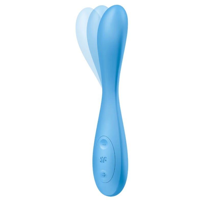 SATISFYER - G-SPOT FLEX 4+ MULTI VIBRATOR APP BLUE SATISFYER CONNECT - 2