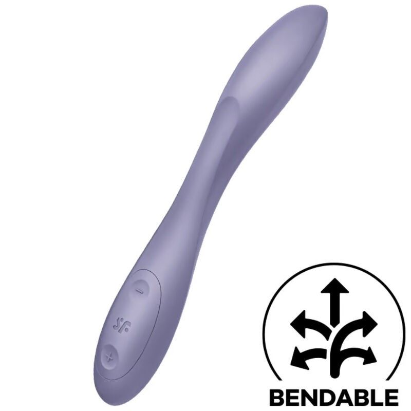 SATISFYER - G-SPOT FLEX 2 MULTI VIBRATOR PURPLE SATISFYER VIBRATOR - 1