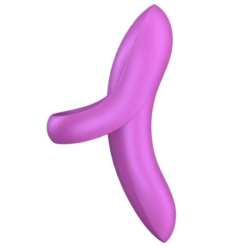 SATISFYER - BOLD LOVER FINGER VIBRATOR PINK SATISFYER VIBRATOR - 2