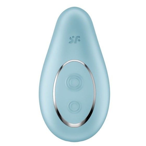SATISFYER - DIPPING DELIGHT LAY-ON VIBRATOR BLUE SATISFYER LAYONS - 2