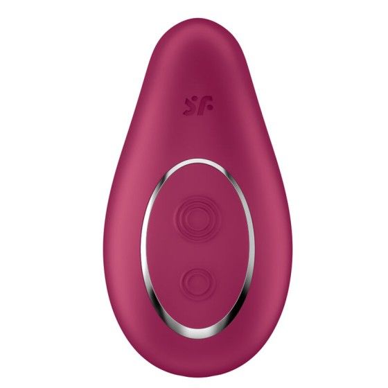 SATISFYER - DIPPING DELIGHT LAY-ON VIBRATOR RED SATISFYER LAYONS - 2