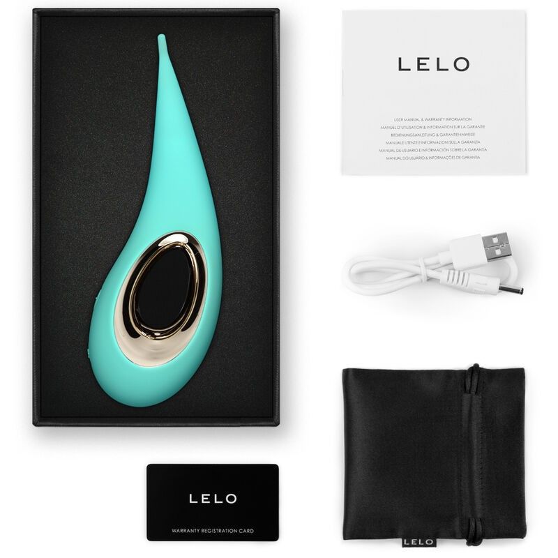 LELO - DOT CLITORIS STIMULATOR - AQUA GREEN LELO - 3