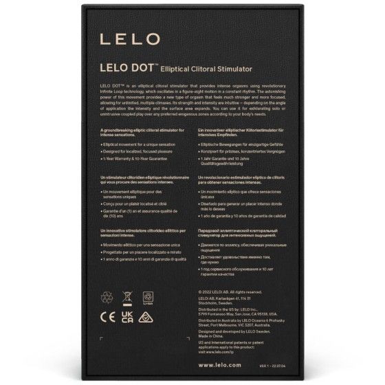 LELO - DOT CLITORIS STIMULATOR - LILAC LELO - 4