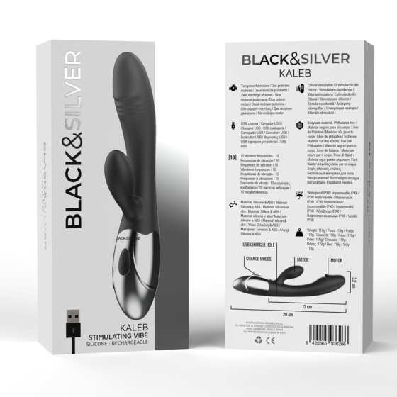 BLACK&SILVER - KALEB STIMULATING VIBE BLACK&SILVER - 7