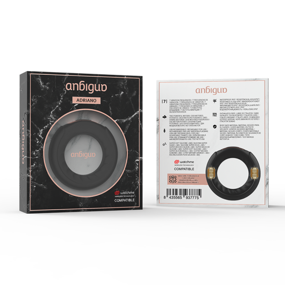 ANBIGUO - ADRIANO VIBRATING RING COMPATIBLE WITH WATCHME WIRELESS TECHNOLOGY ANBIGUO - 12