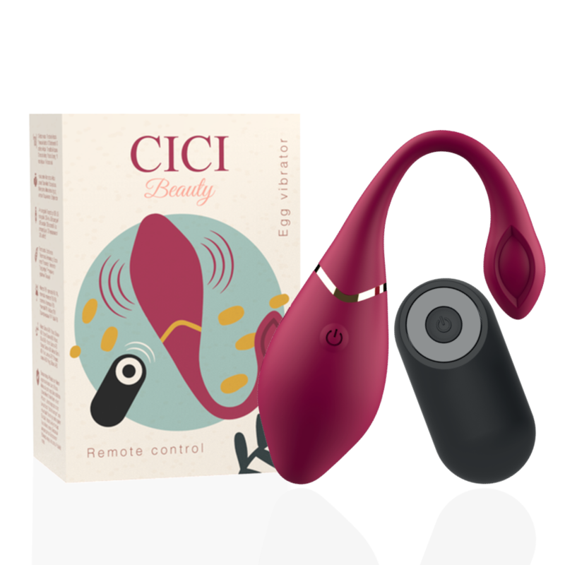 CICI BEAUTY - PREMIUM SILICONE EGG VIBRATOR REMOTE CONTROL CICI BEAUTY - 2