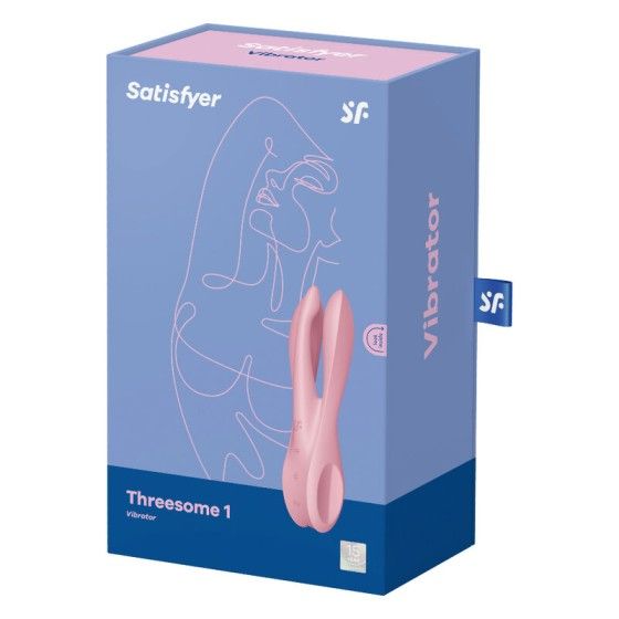 SATISFYER - THREESOME 1 VIBRATOR PINK SATISFYER VIBRATOR - 5