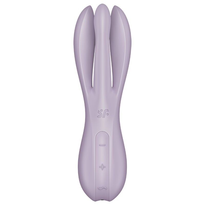 SATISFYER - THREESOME 2 VIBRATOR VIOLET SATISFYER VIBRATOR - 2