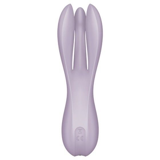 SATISFYER - THREESOME 2 VIBRATOR VIOLET SATISFYER VIBRATOR - 4