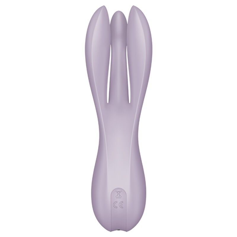 SATISFYER - THREESOME 2 VIBRATOR VIOLET SATISFYER VIBRATOR - 4