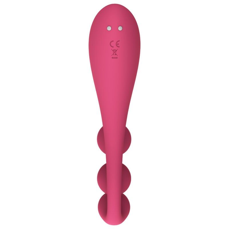 SATISFYER - TRI BALL 1 MULTI VIBRATOR RED SATISFYER VIBRATOR - 3