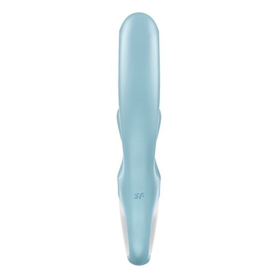 SATISFYER - LOVE ME RABBIT VIBRATION BLUE  - 3