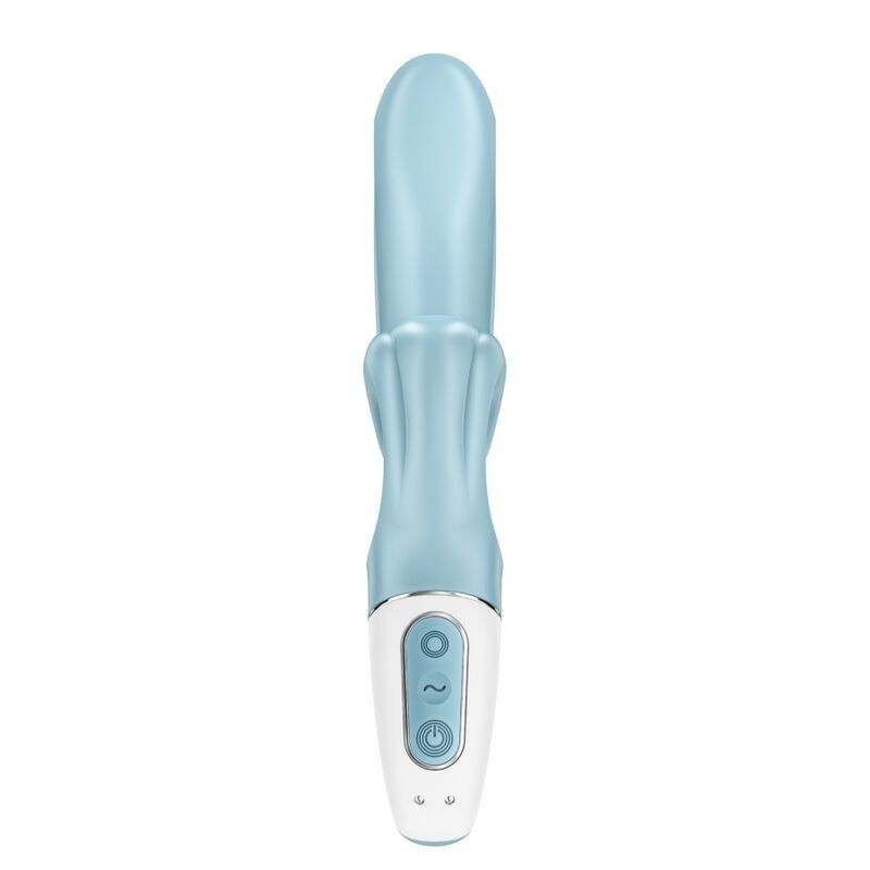 SATISFYER - LOVE ME RABBIT VIBRATION BLUE  - 4