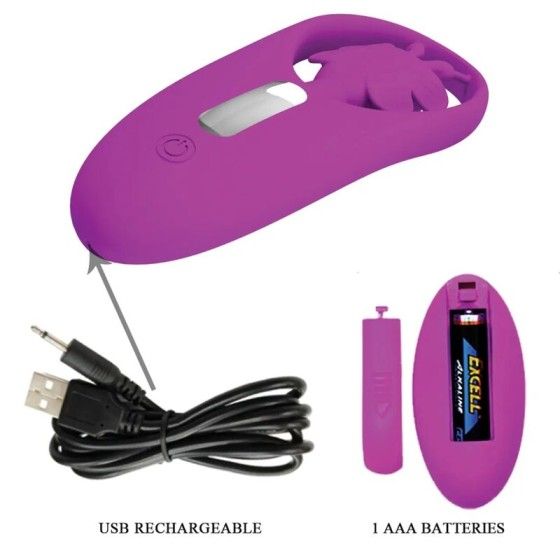 PRETTY LOVE - DANCING BUTTERFLY STIMULATOR FOR PANTIES WITH REMOTE CONTROL LILAC PRETTY LOVE SMART - 3