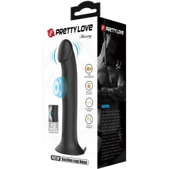 PRETTY LOVE - MURRAY VIBRATOR AND CLITORIS SUCKER BLACK PRETTY LOVE FLIRTATION - 11