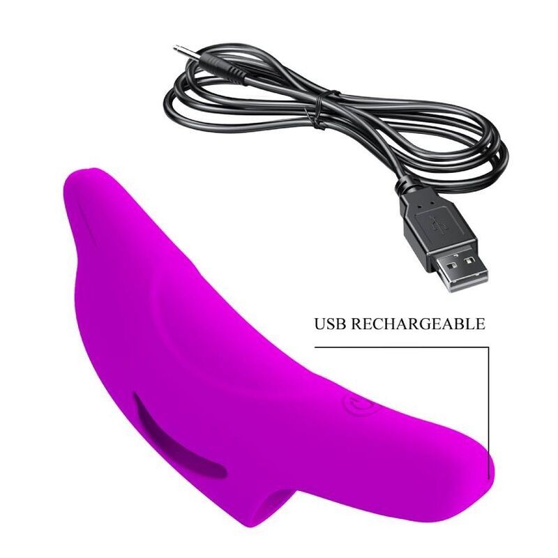 PRETTY LOVE - DELPHINI POWERFUL PURPLE FINGER STIMULATOR PRETTY LOVE FLIRTATION - 8