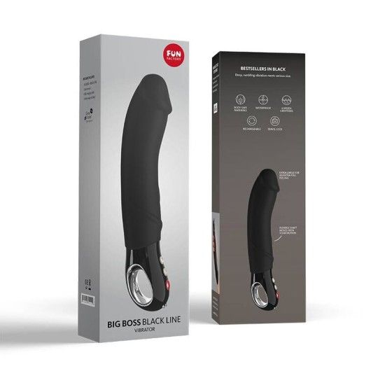 FUN FACTORY - BIG BOSS VIBRATOR BLACK LINE FUN FACTORY - 2