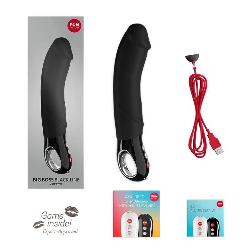 FUN FACTORY - BIG BOSS VIBRATOR BLACK LINE FUN FACTORY - 7