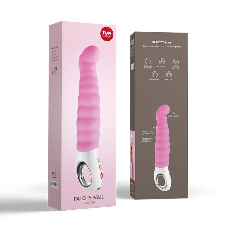 FUN FACTORY - PATCHY PAUL G5 G-SPOT VIBRATOR CANDY ROSE FUN FACTORY - 7