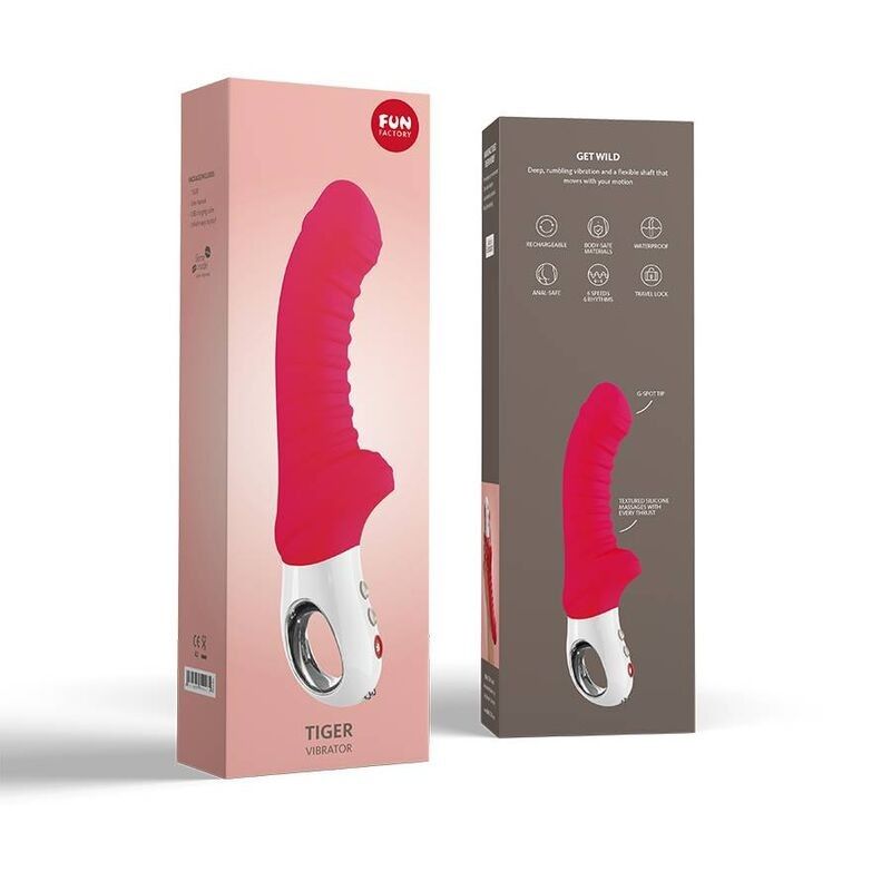 FUN FACTORY - TIGER G5 VIBRATOR INDIA RED FUN FACTORY - 6