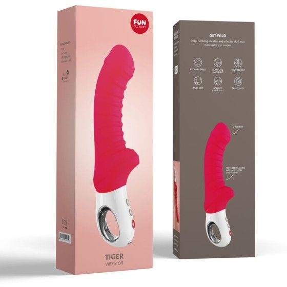 FUN FACTORY - TIGER G5 VIBRATOR INDIA RED FUN FACTORY - 8