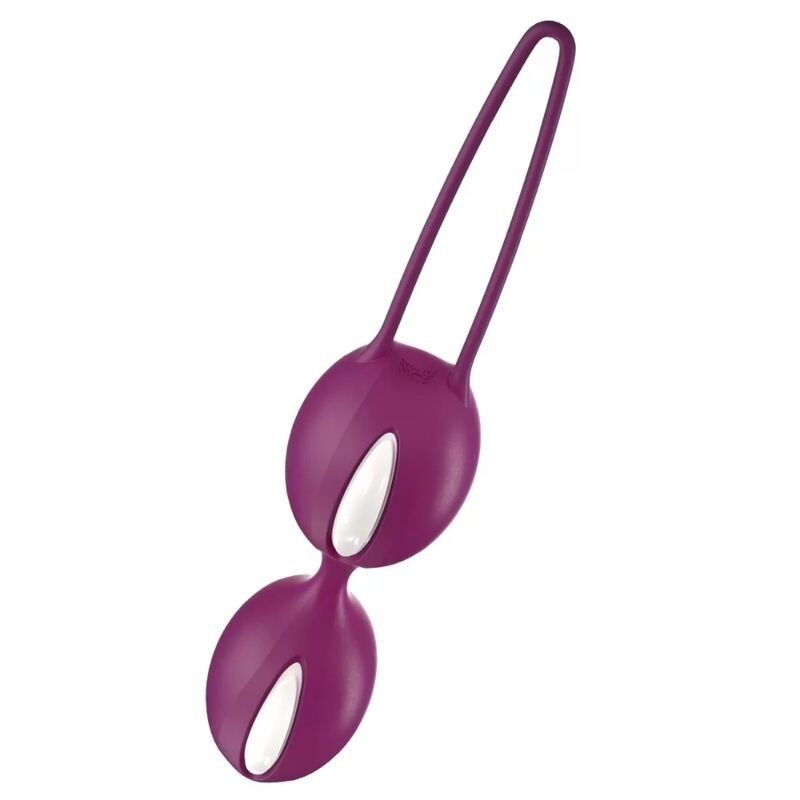 FUN FACTORY - SMARTBALLS DUO WHITE/GRAPE FUN FACTORY - 1