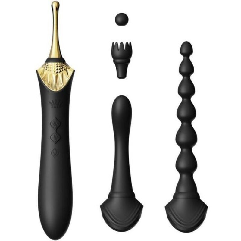 ZALO - BESS 2 CLITORAL MASSAGER BLACK ZALO - 1