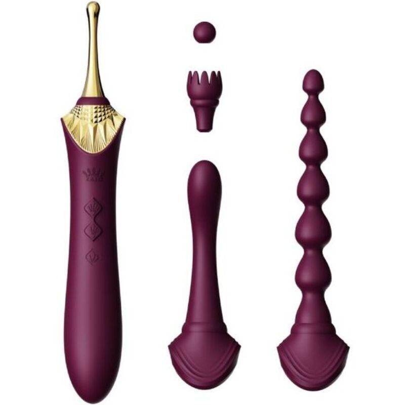 ZALO - BESS 2 CLITORAL MASSAGER PURPLE ZALO - 1