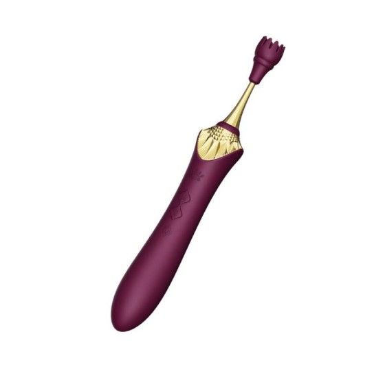 ZALO - BESS 2 CLITORAL MASSAGER PURPLE ZALO - 3